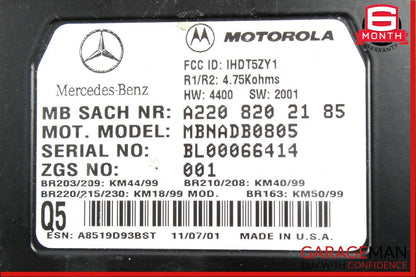 98-06 Mercedes SL500 CL500 ML320 S600 Telephone Phone Voice Controller Module