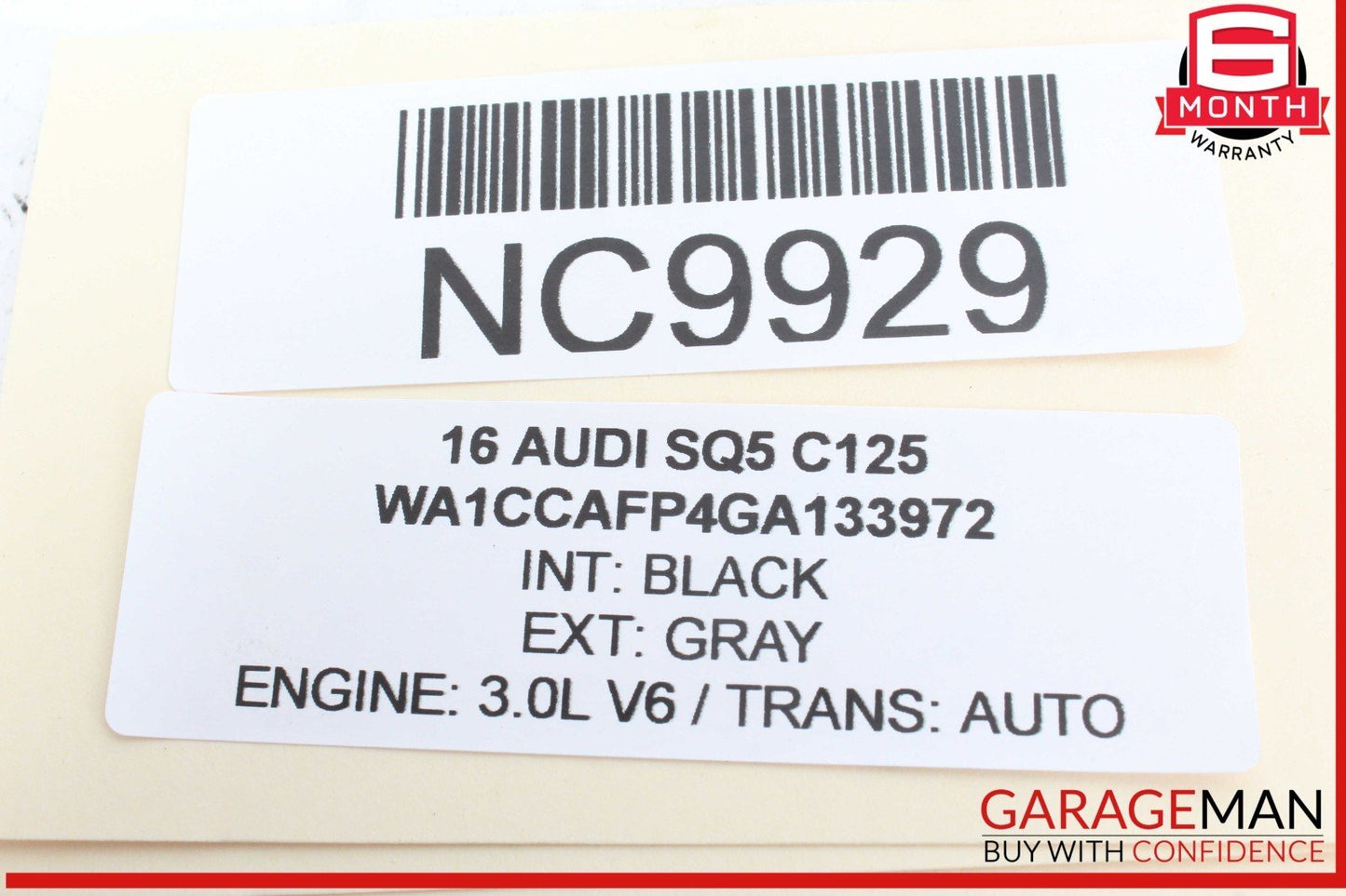 11-18 Audi SQ5 A8 Quattro Front Left or Right Side CV Axle Shaft 4G0407271F OEM