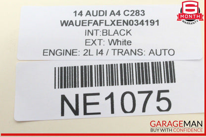 09-16 Audi A4 Front Right Passenger Side Rearward Lower Control Arm 8K0407696H