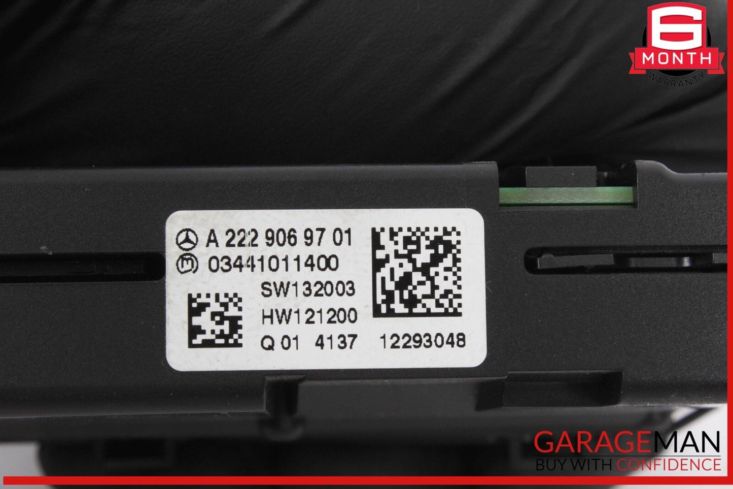 14-17 Mercedes W222 S550 AC A/C Climate Control Switch Dual Zone 2229069701 OEM