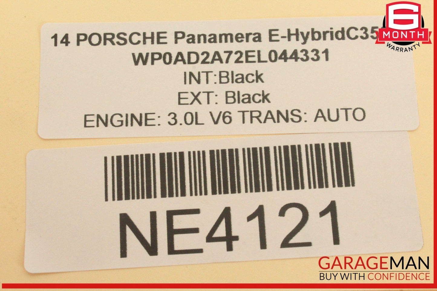 10-16 Porsche Panamera 970 E-Hybrid Rear Left or Right Side Upper Outer Arm OEM