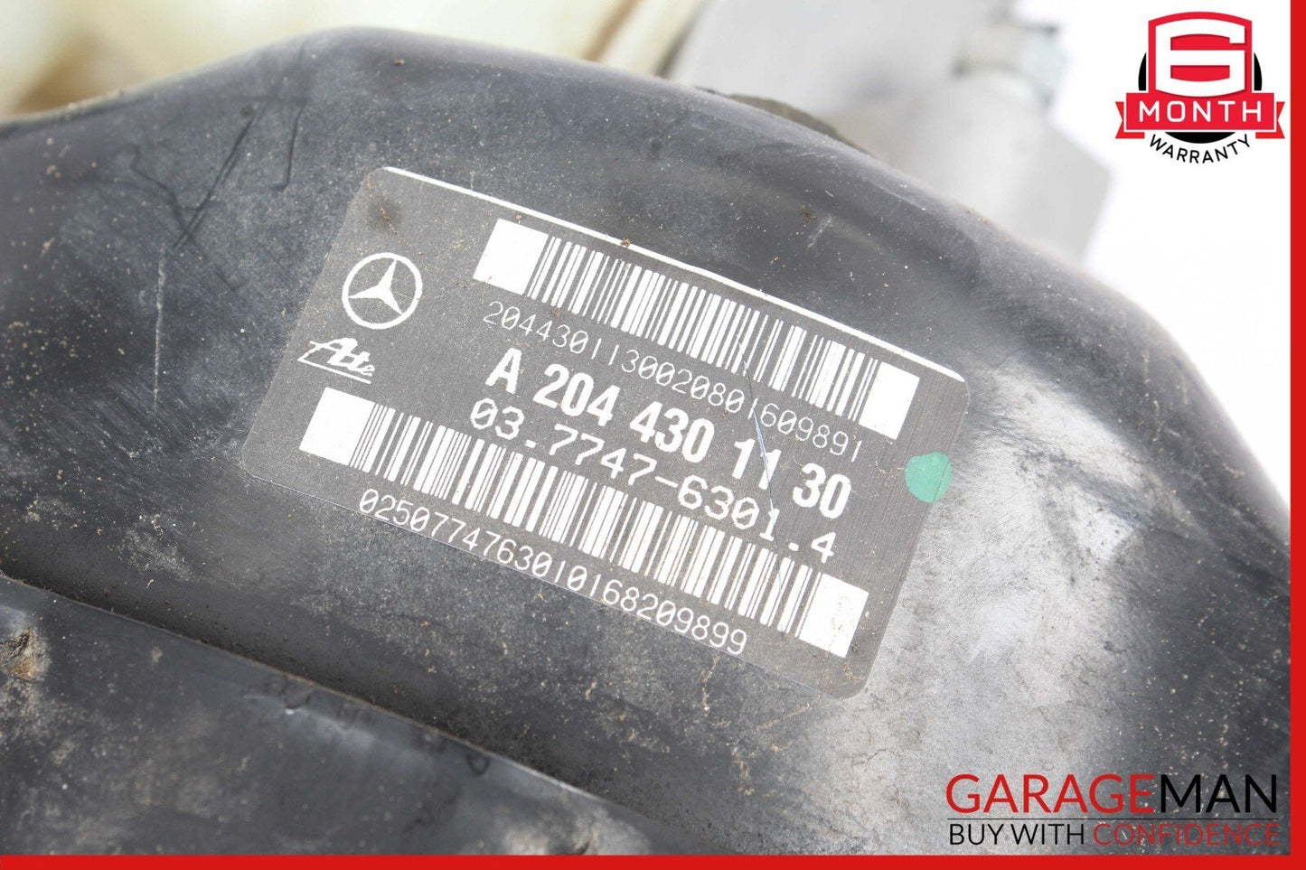 08-14 Mercedes C300 C350 E350 Power Brake Booster Master Cylinder Reservoir Assy