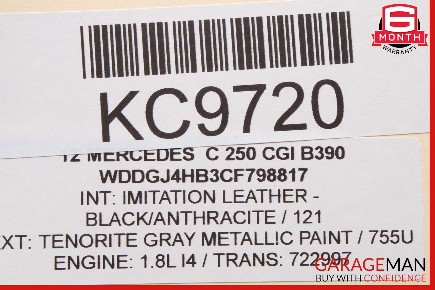 08-18 Mercedes W204 C250 C350 E350 E400 Front Left Side Door Control Module OEM