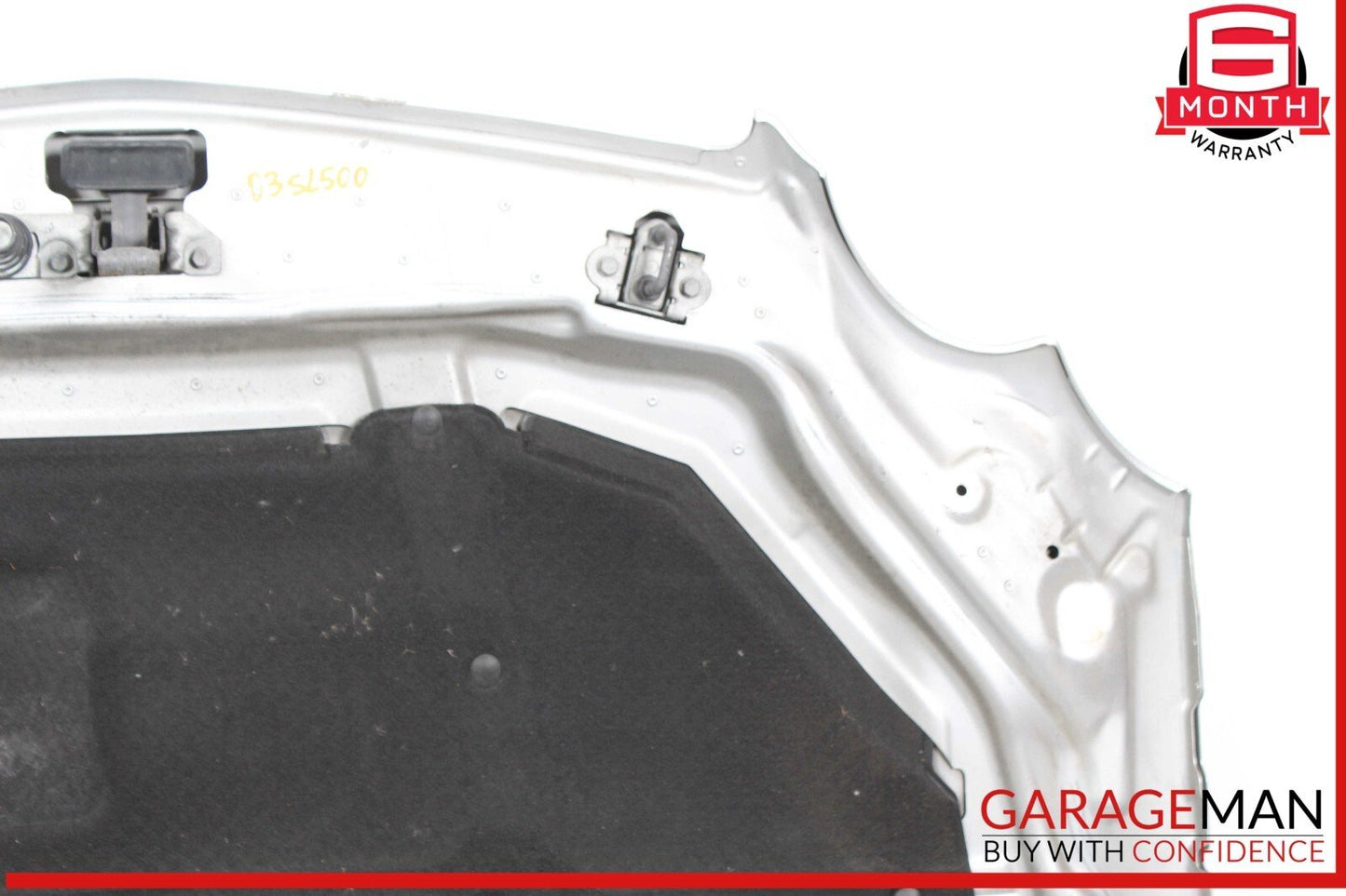 03-08 Mercedes R230 SL500 SL55 AMG Front Hood Bonnet Vent Cover Assembly OEM