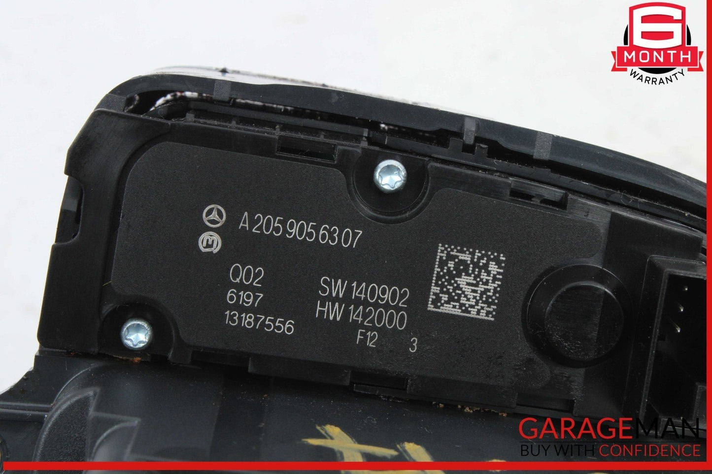 17-21 Mercedes W205 C300 4MATIC Center Console Multi Function Control Switch OEM
