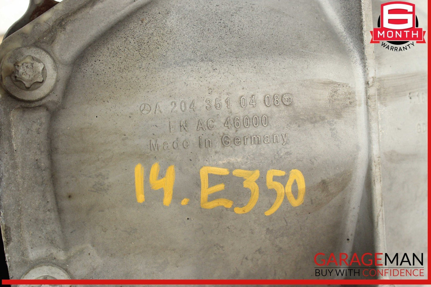 10-16 Mercedes W212 E350 C250 RWD Rear Axle Diff Differential Carrier OEM