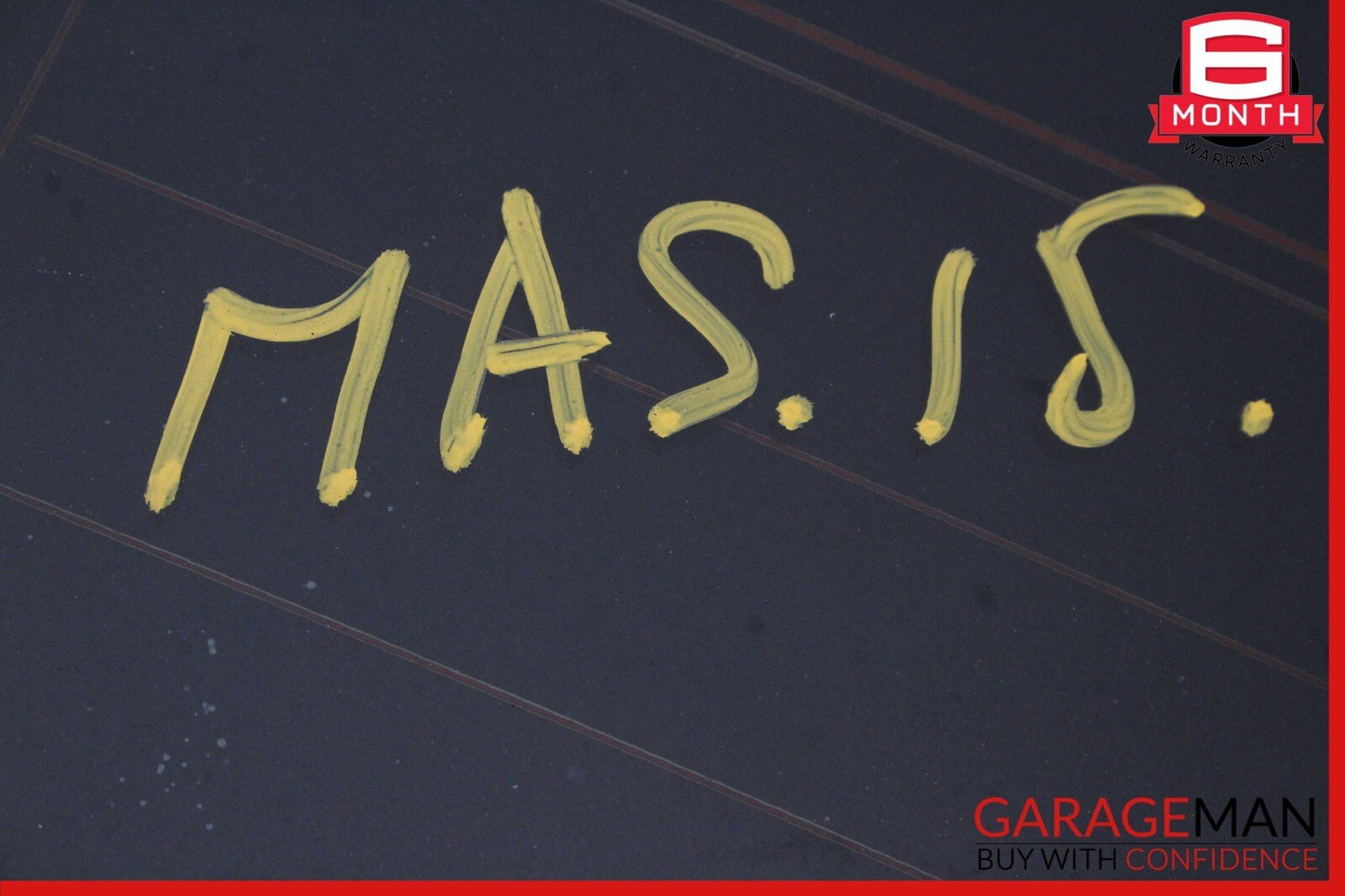 14-17 Maserati Ghibli Rear Back Windshield Wind Shield Window Glass Black OEM