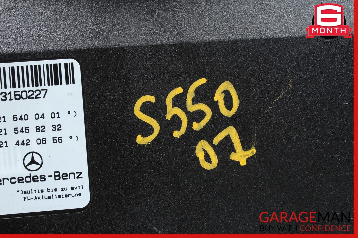07-14 Mercedes W221 S550 CL550 Electric Power Supply Control Fuse Box Module OEM