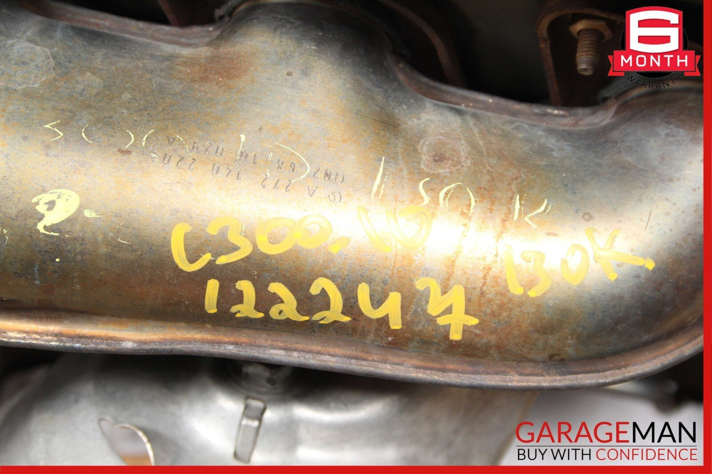 08-11 Mercedes W204 C300 Engine Motor Block Assembly 3.0L V6 M272 RWD 130k