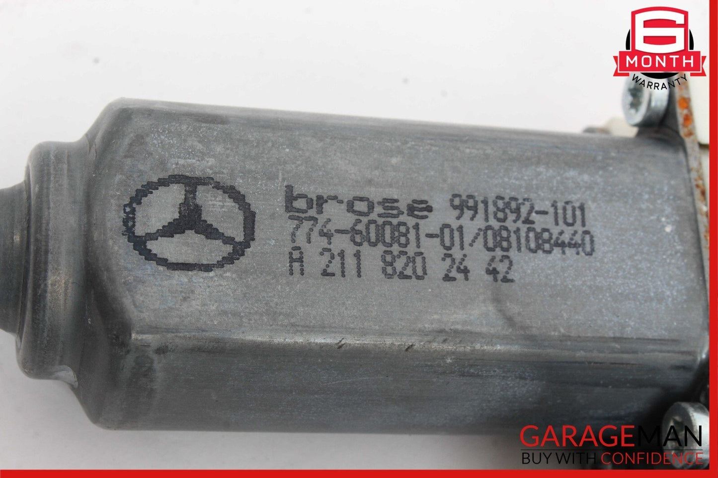 03-09 Mercedes W211 E350 E63 AMG Rear Right Side Door Window Regulator Motor OEM