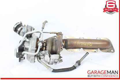 11-18 Mercedes W218 CLS550 4.7L V8 Left Side Turbocharger Turbo Charger Manifold
