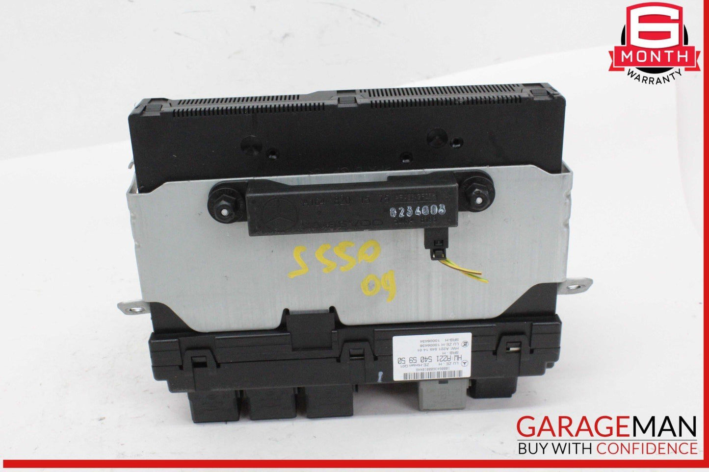 07-09 Mercedes W221 S550 CL550 Rear Trunk Fuse Box 2215405950 OEM