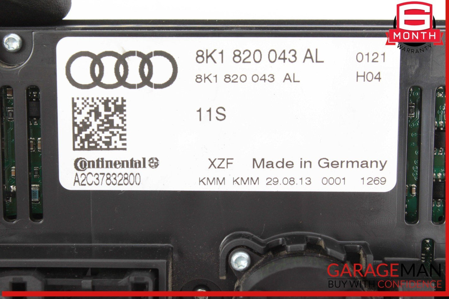 13-17 Audi SQ5 Q5 Front Dash AC A/C Air Conditioning Heater Climate Control Unit