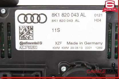 13-17 Audi SQ5 Q5 Front Dash AC A/C Air Conditioning Heater Climate Control Unit