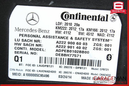 14-15 Mercedes C250 GLK350 Voice Phone Communication Control Module Unit