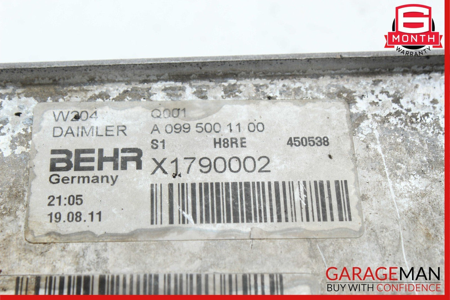 12-15 Mercedes R172 SLK350 C250 SLK250 Transmission Oil Cooler Radiator OEM