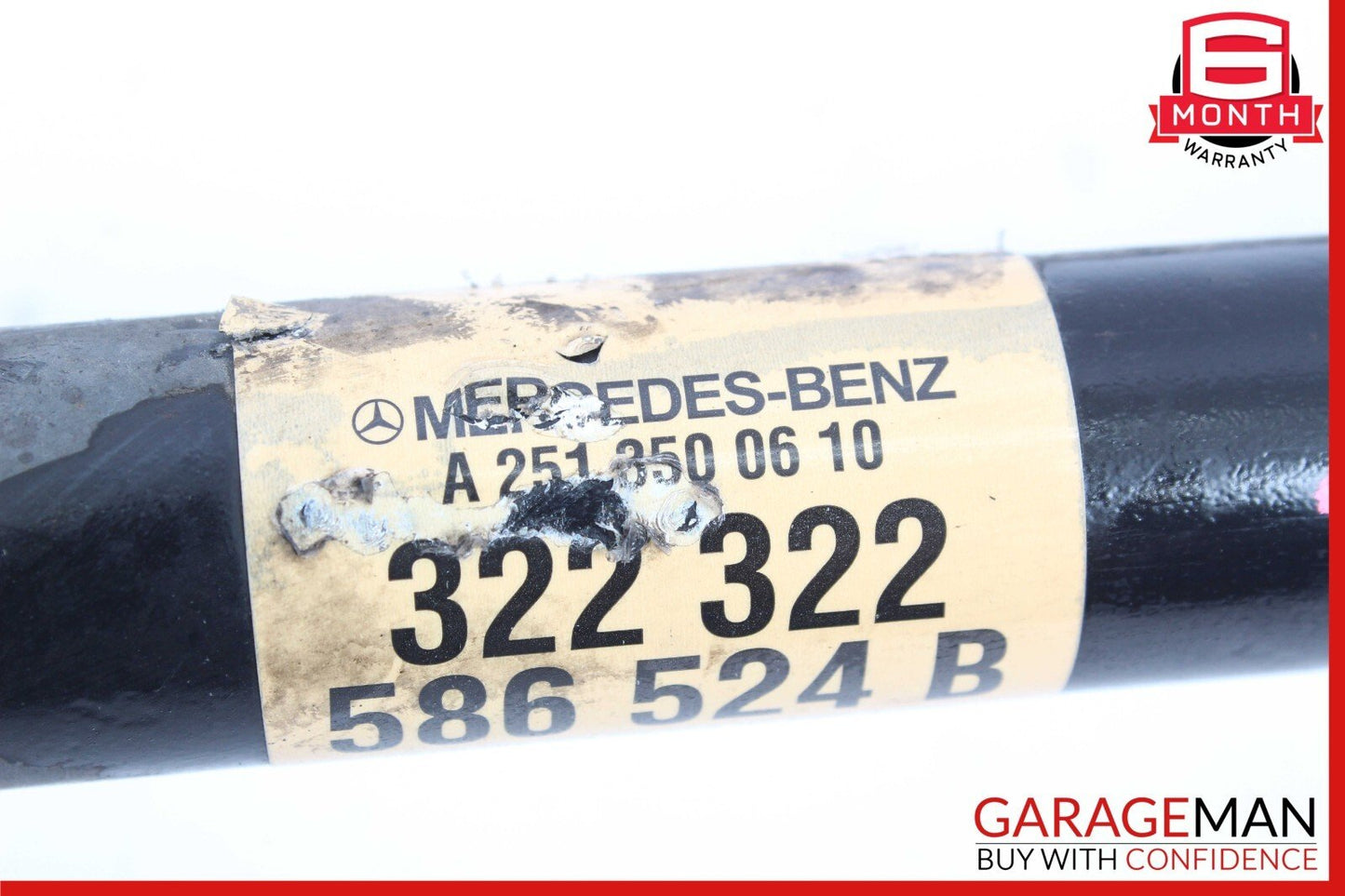 06-10 Mercedes W251 R500 R320 Rear Right Drive Axle CV Half Shaft Driveshaft OEM