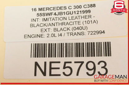15-20 Mercedes W205 C300 E400 Gas Throttle Accelerator Pedal 2053000004 OEM