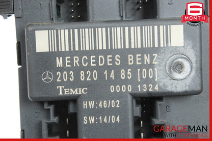 01-07 Mercedes W203 C230 C280 Front Right Door Control Module 2038201485 OEM