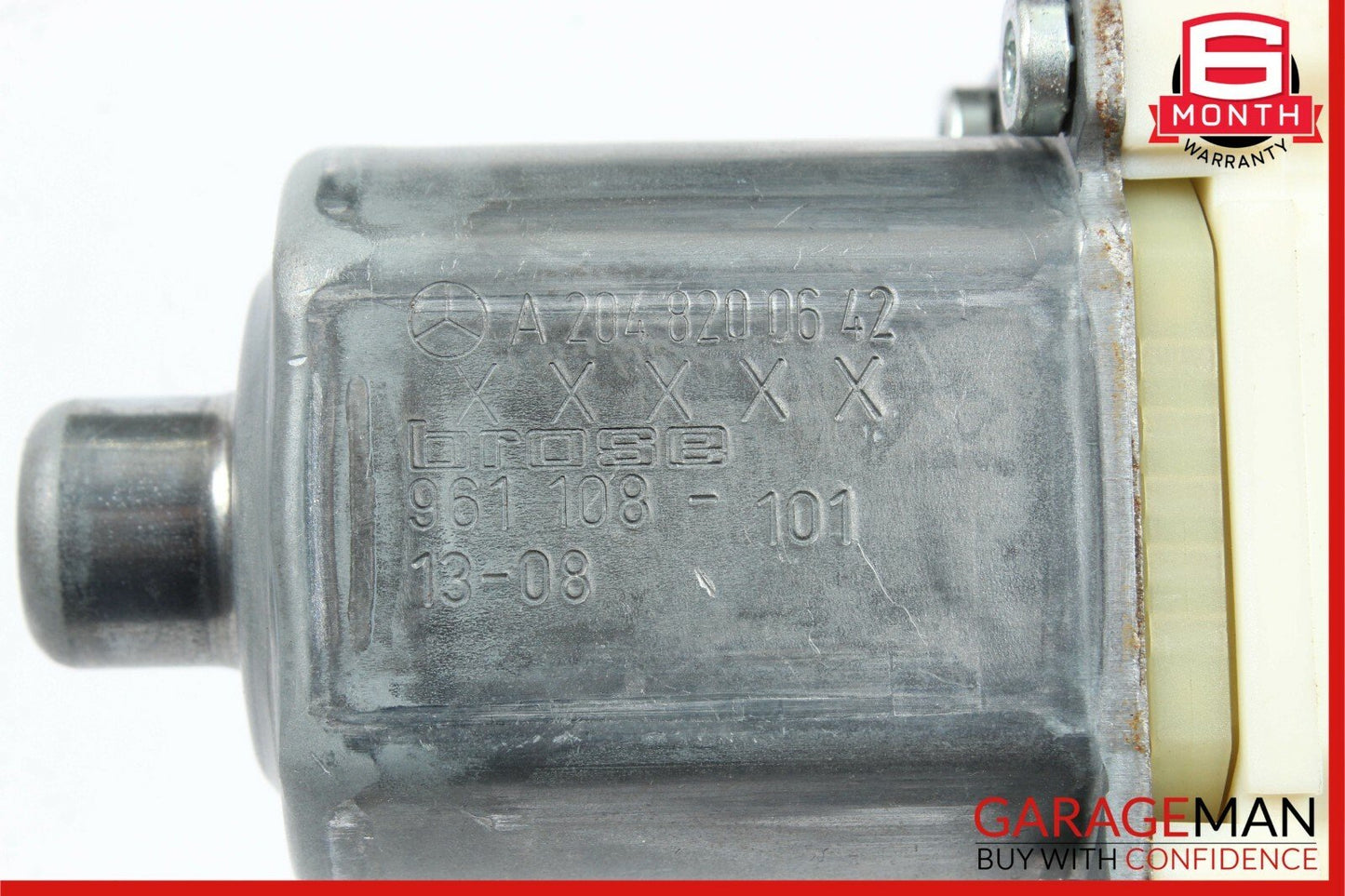 08-14 Mercedes W204 C250 C300 C350 Rear Right Side Door Window Regulator Motor
