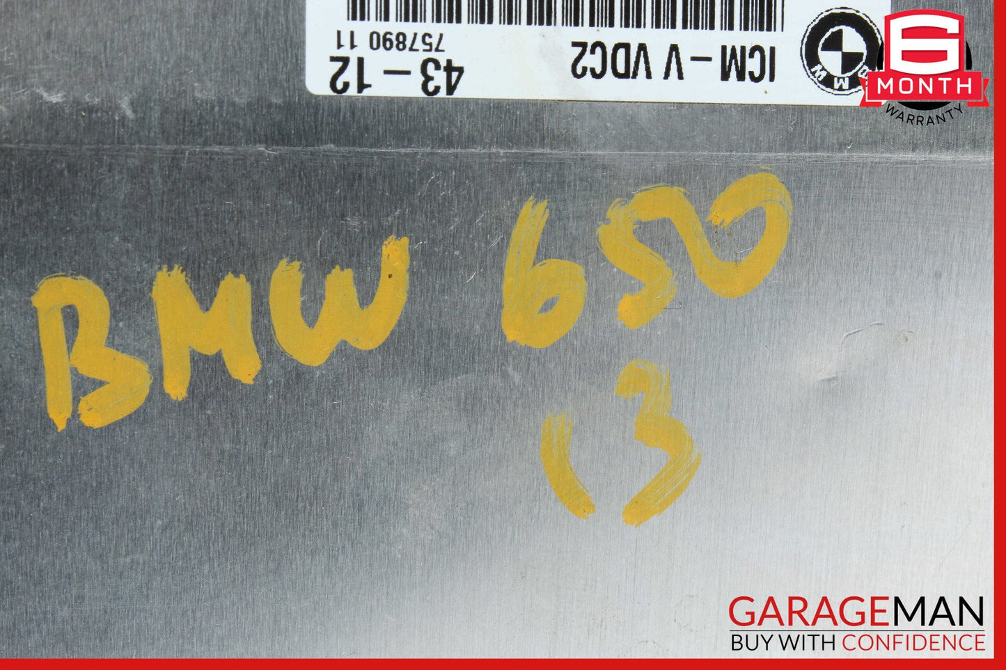 13-19 BMW 650i F06 Suspension Dynamic Drive Control VDC Module OEM
