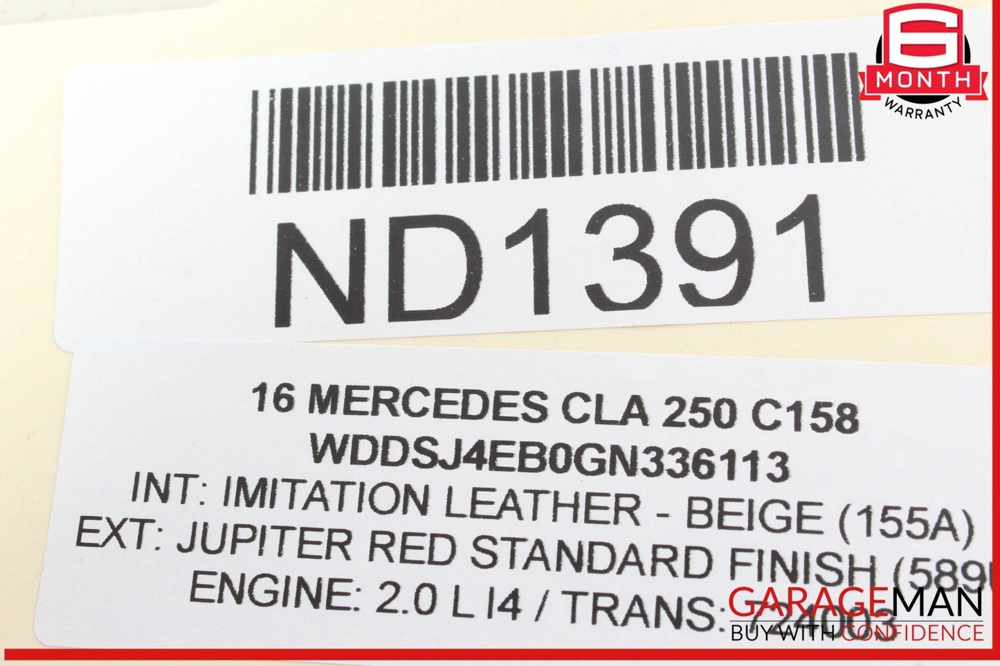 14-19 Mercedes W117 CLA250 GL450 ML550 Seat Control Module Front Right Side OEM