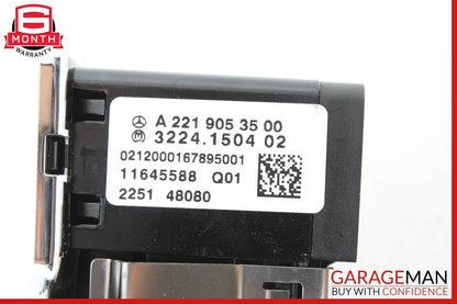 07-13 Mercedes W221 S550 S600 CL550 Headlight Switch Control 2219053500 Q01 OEM