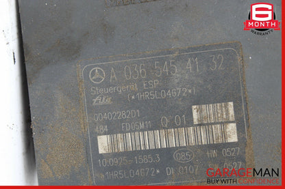 05-09 Mercedes W209 CLK350 SLK280 ABS Anti Lock Brake Pump ESP 0064310412 OEM