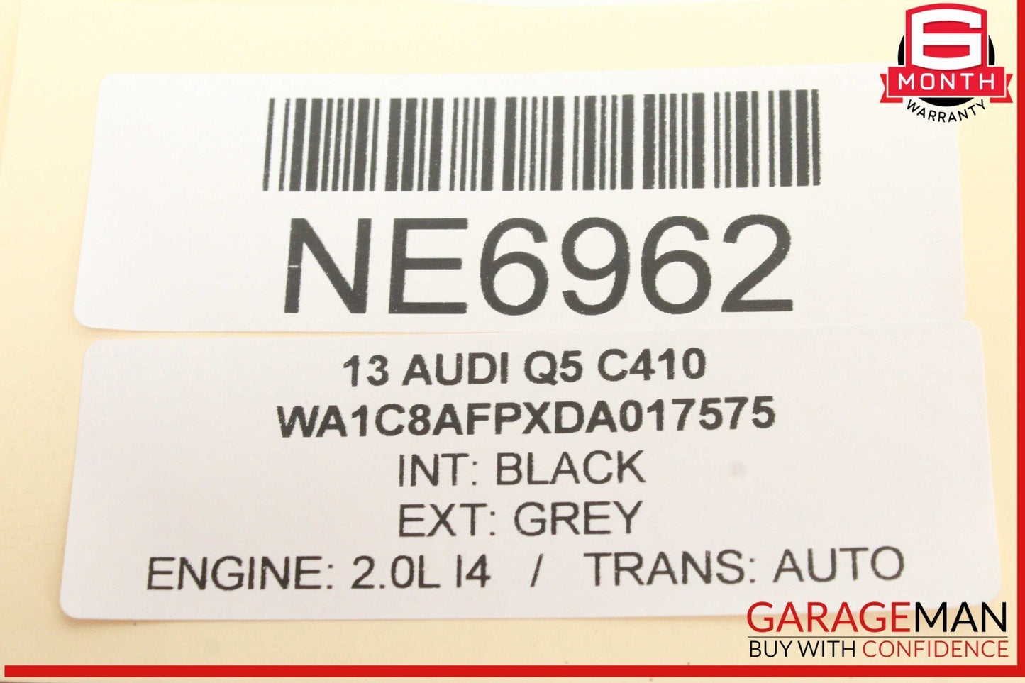 12-18 Audi Q5 Q3 SQ5 A7 Rear Tailgate Liftgate Latch Lock Actuator 8R0827505 OEM