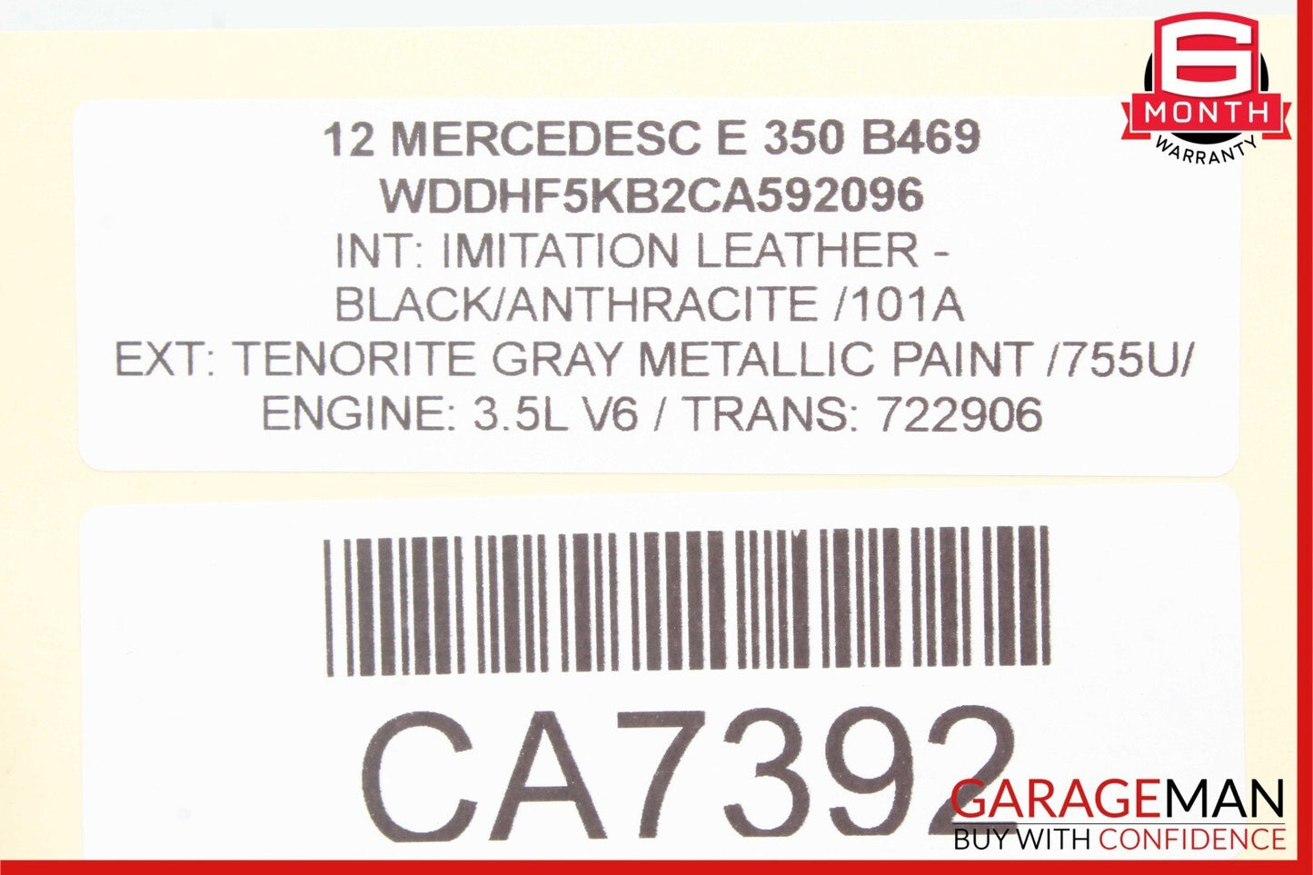 10-16 Mercedes W212 E350 CLS400 Front Left Side Lower Wishbone Control Arm OEM