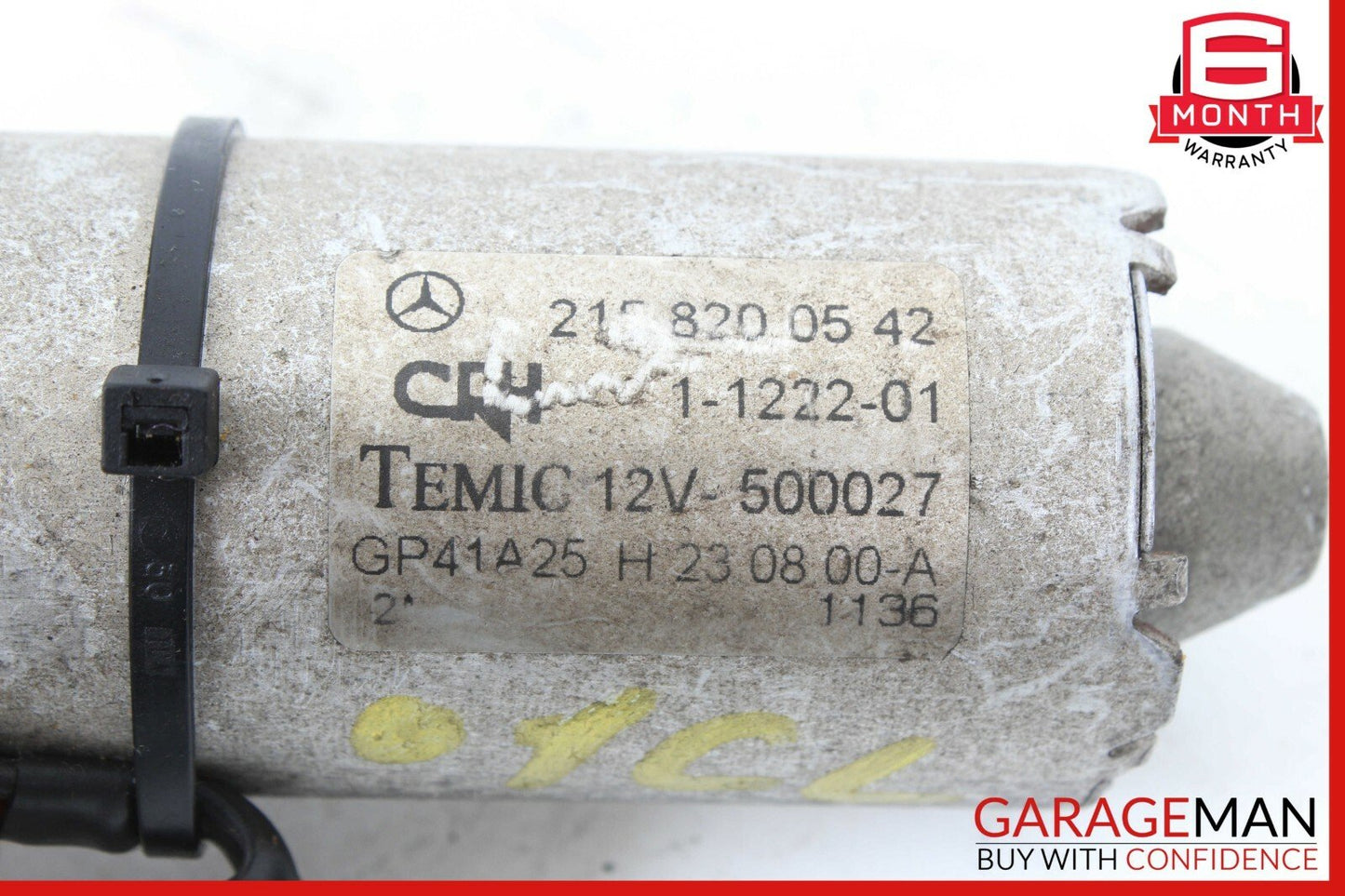 00-06 Mercedes W215 CL500 CL600 Front Left Driver Side Seat Recliner Motor OEM