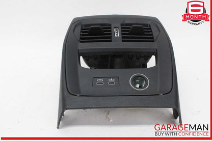 19-24 BMW M340i G20 Rear Center Console Trim Cover Panel w/ AC Air Vent OEM