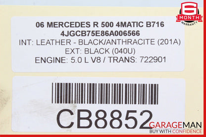 06-13 Mercedes W251 R500 R350 Rear Right Side Upper Control Arm OEM