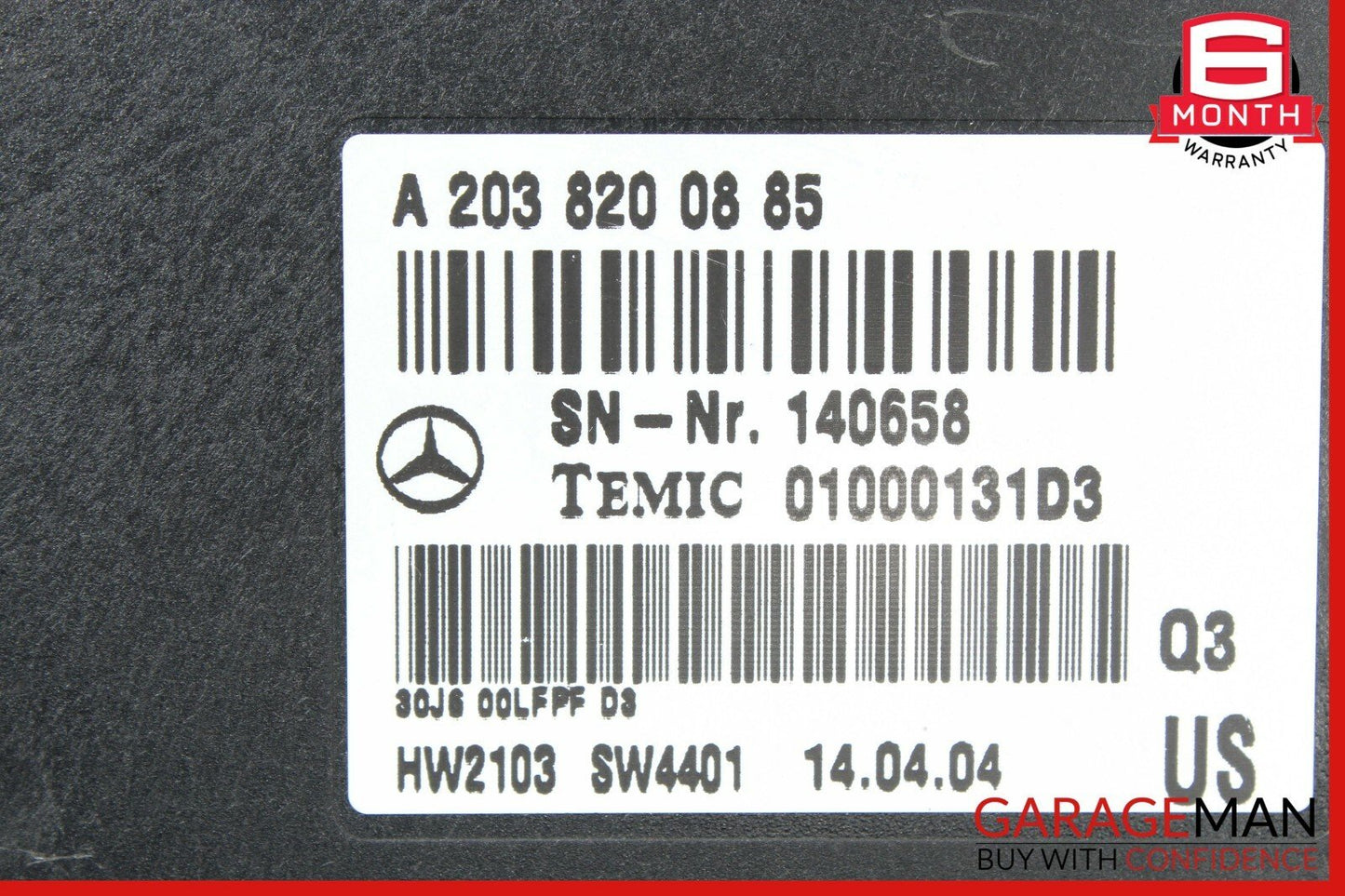 00-06 Mercedes W220 S600 CL500 Voice Command Communication Control Module OEM