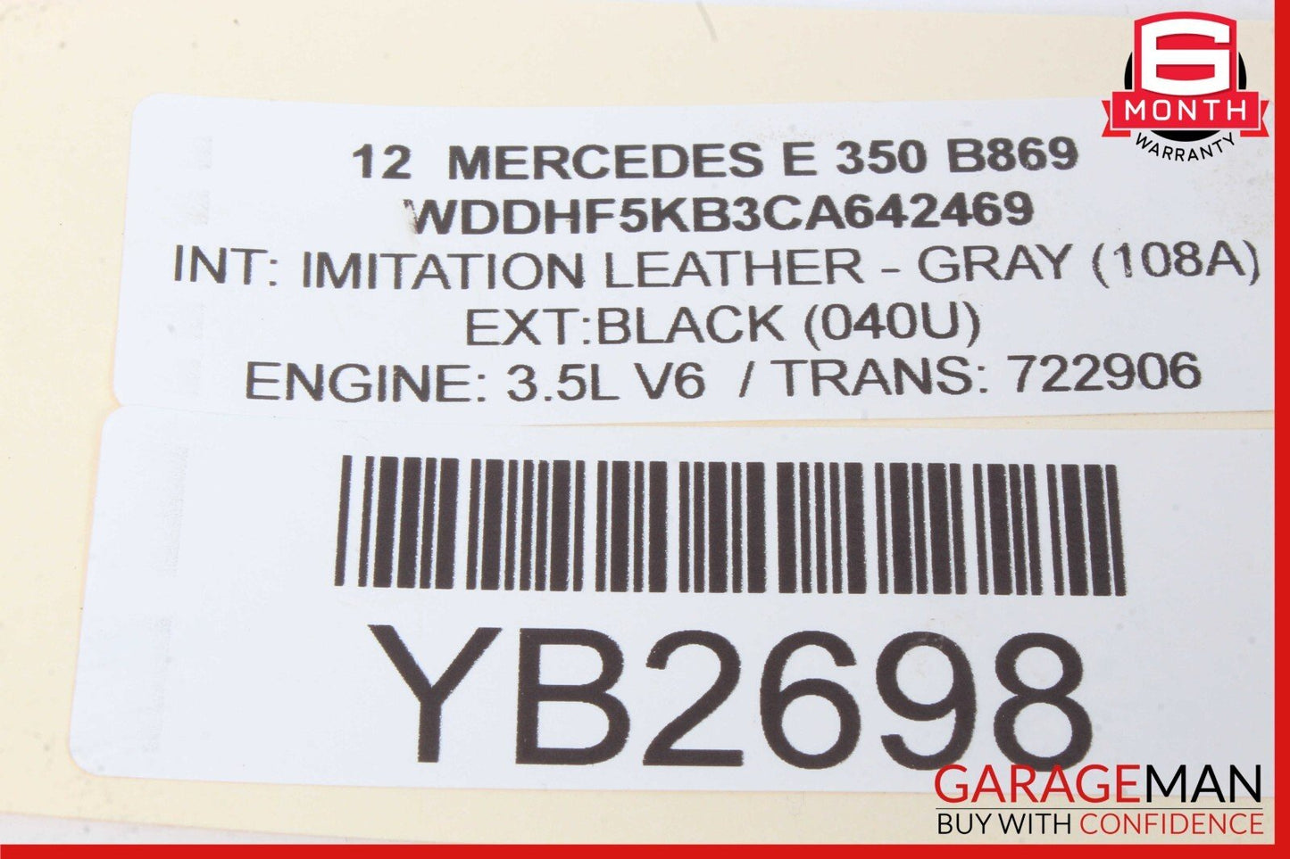 08-15 Mercedes W212 E350 Rear Left Side Spindle Knuckle Hub Bearing Brake Rotor