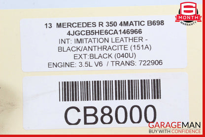 06-13 Mercedes W251 R350 Front Right Headlight Support Bracket w/ Sensor OEM