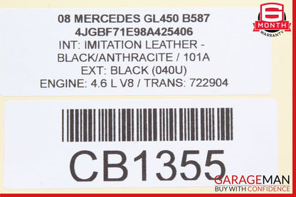06-13 Mercedes X164 GL450 ML350 Rear Right / Left Suspension Upper Control Arm
