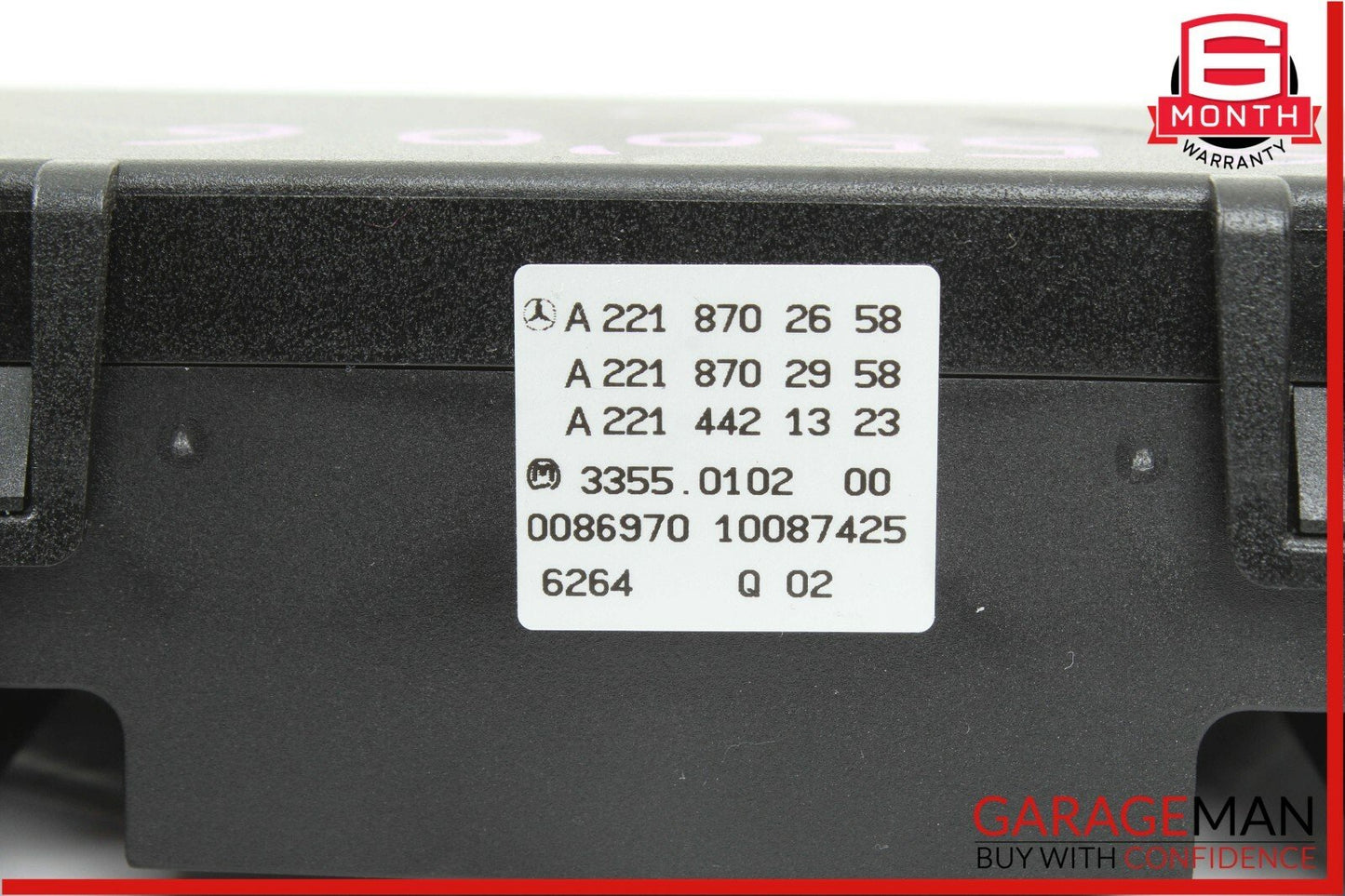 07-14 Mercedes W216 CL550 S550 A/C AC Heater Climate Control Switch OEM