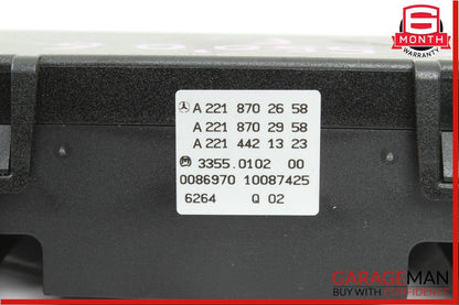 07-14 Mercedes W216 CL550 S550 A/C AC Heater Climate Control Switch OEM