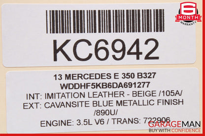 08-18 Mercedes C250 SLK250 CLS400 E350 Front Right Door Control Module Unit