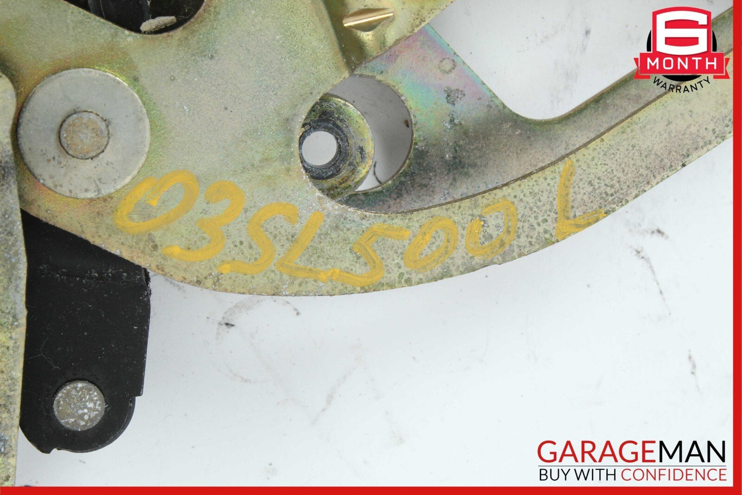 03-12 Mercedes R230 SL500 SL55 AMG Left Trunk Lock Frame Cylinder 2307901371 OEM