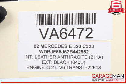 98-02 Mercedes W210 E320 E430 Front Right Passenger Side Seat Control Module OEM