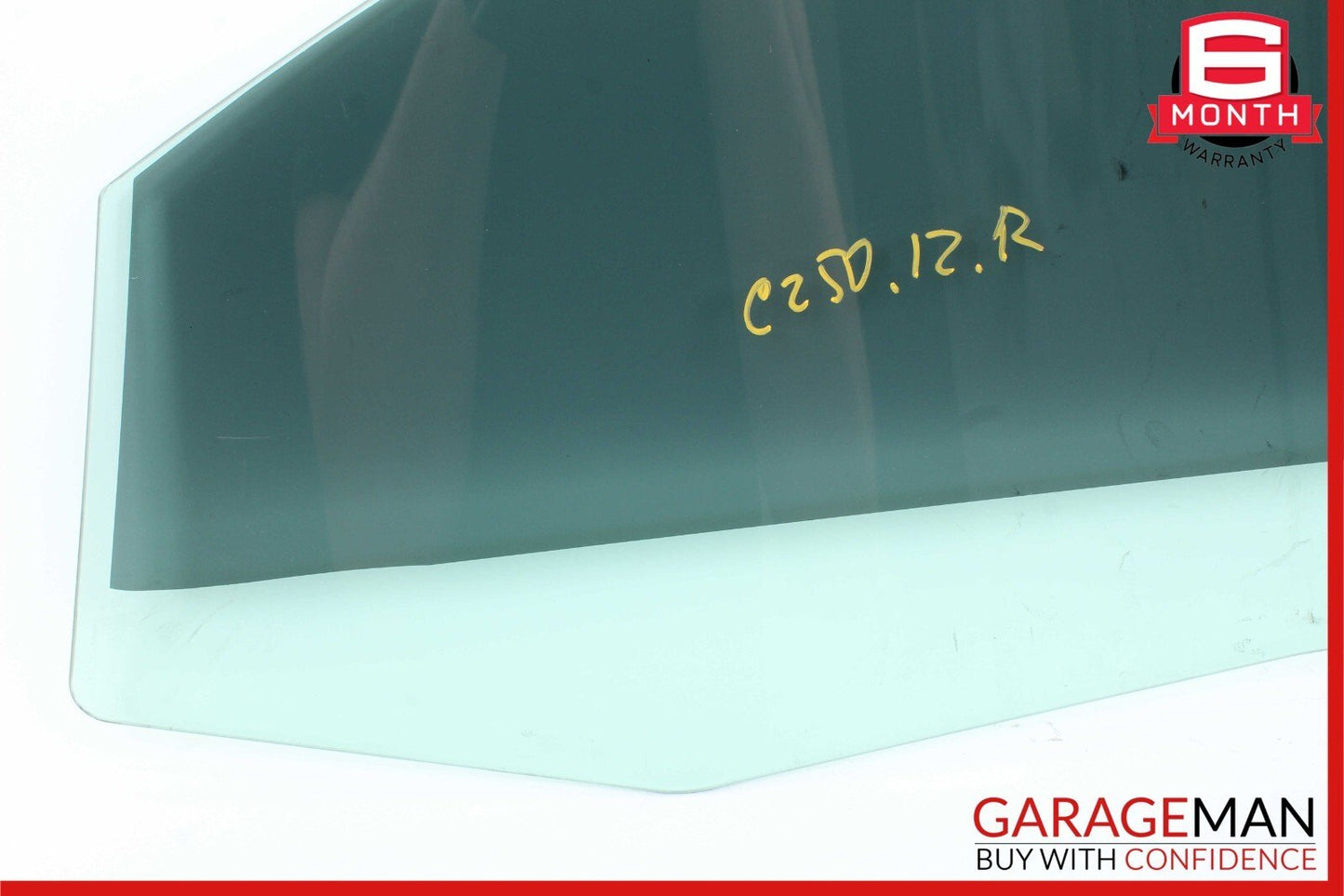 12-14 Mercedes W204 C250 Coupe Front Right Passenger Side Door Window Glass OEM