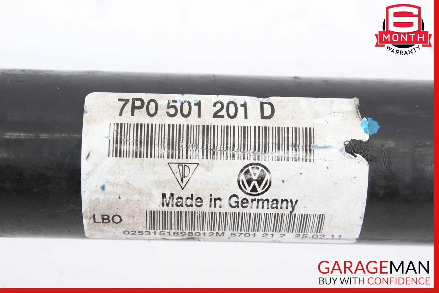 03-10 Porsche Cayenne S 955 957 Rear Left / Right Drive Axle CV Shaft Driveshaft