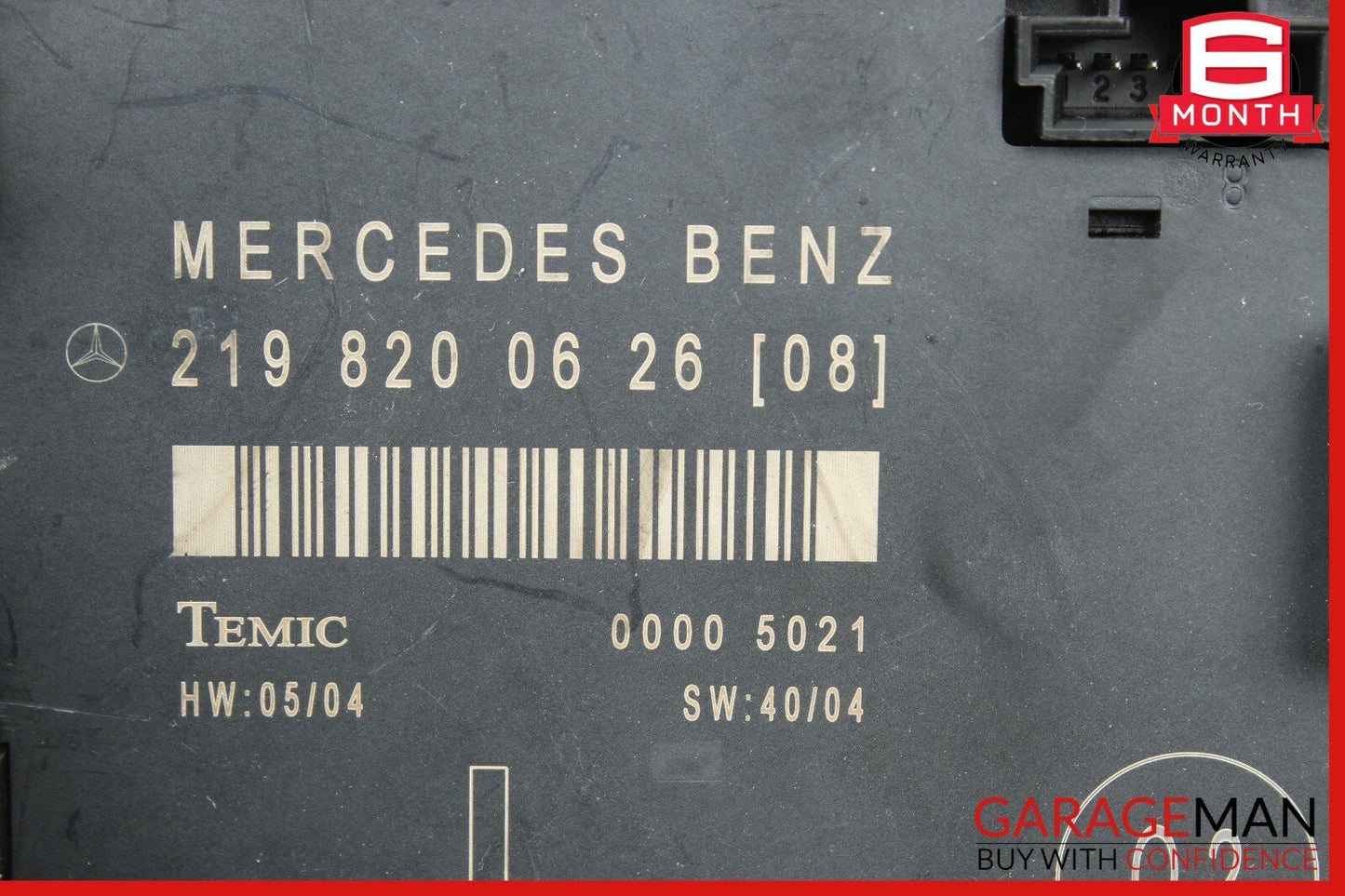 06-11 Mercedes W219 CLS350 CLS550 Front Left Side Door Controller Module Unit