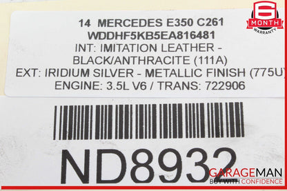 12-18 Mercedes W212 E350 C250 A/C Air Conditioning Compressor 0008302600 OEM