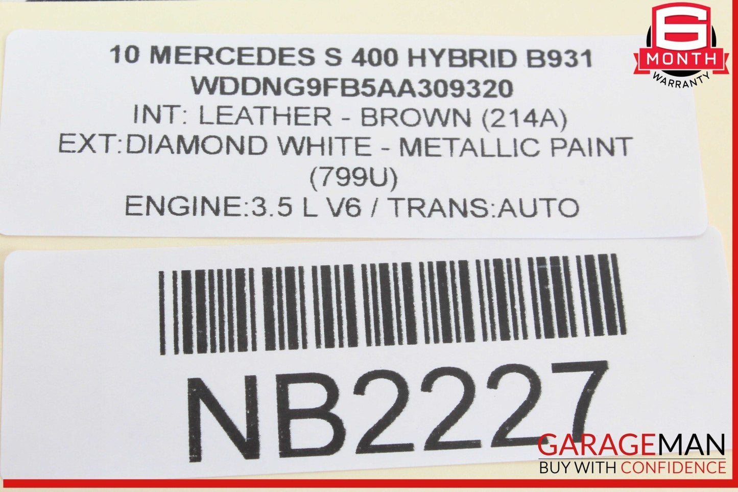07-14 Mercedes W221 S400 Hybrid Front Right Side Upper Transverse Control Arm