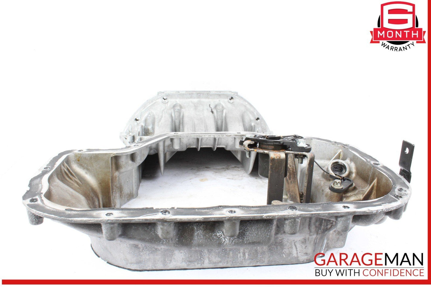 06-13 Mercedes W164 ML350 Engine Upper Oil Sump Baffle Pan 2720141602 OEM