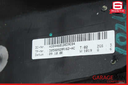 08-12 Mercedes X204 GLK350 C280 C300 3 Spoke Steering Wheel 2044601203 Black OEM