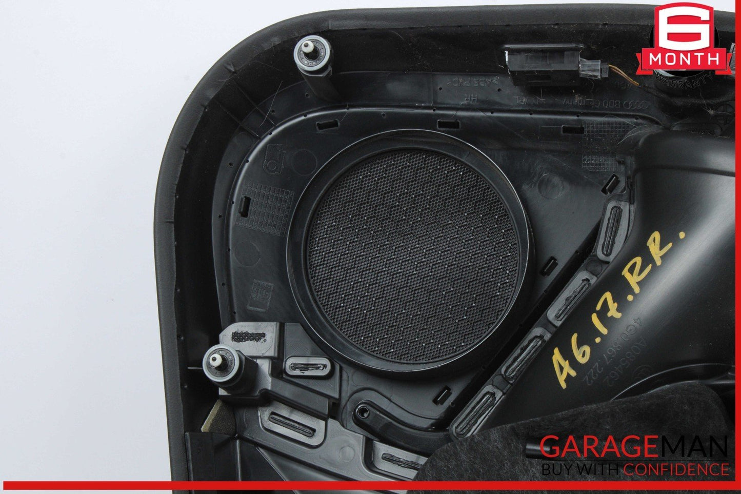 12-18 Audi A6 S6 Rear Right Passenger Side Interior Door Panel 4G0867222 OEM
